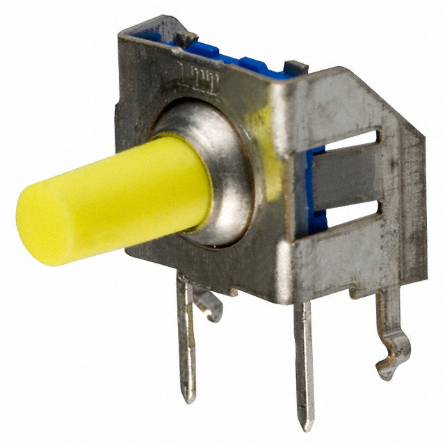 Tactile Switch SPST-NO Side Actuated Through Hole, Right Angle